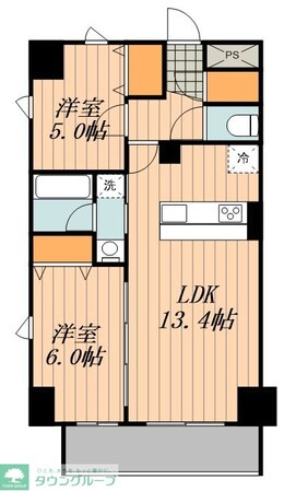 プロシード白壁の物件間取画像